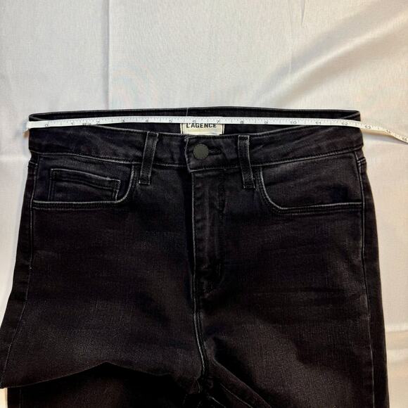 L'AGENCE Marguerite High-Rise Skinny Jeans Women’s Size 27 Dark Stretch Denim - Picture 7 of 16